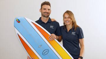 Mike and Ashlyn Pope both work at the new-look HBF Physio clinic in Busselton. Picture supplied. 