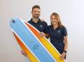 Mike and Ashlyn Pope both work at the new-look HBF Physio clinic in Busselton. Picture supplied. 