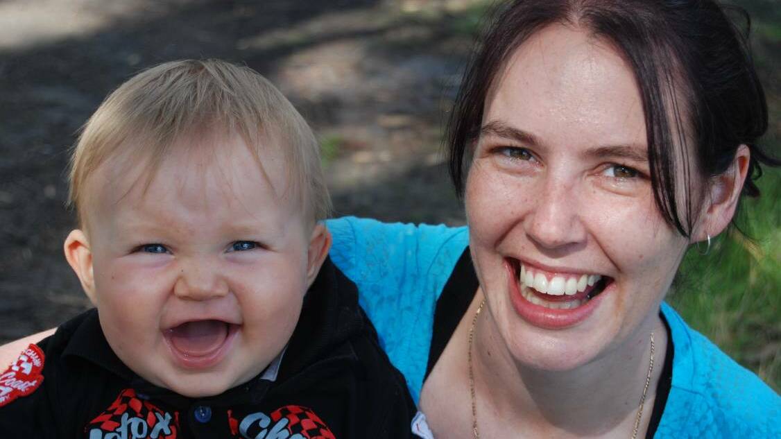 LITTLE BLAKE: Blake and Kirstie Shaw. After the death of their son three-year-old Blake, the Shaw family are starting an awareness and support foundation. Picture: CONTRIBUTED
