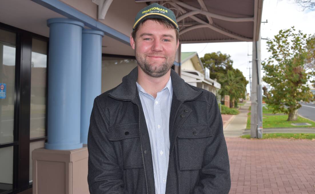 The Nationals WA candidate for Forrest Luke Pilkington. Photo: Andrew Elstermann.