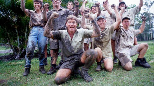 Steve Irwin is getting a star on the Hollywood Walk of Fame.  Photo: Australia Zoo (Archives)
