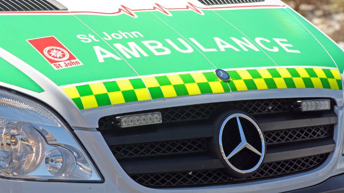 A car and truck have collided on the Bussell Highway near the Tuart Drive intersection.