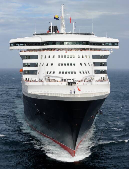 The Queen Mary 2 will visit Busselton on Monday.