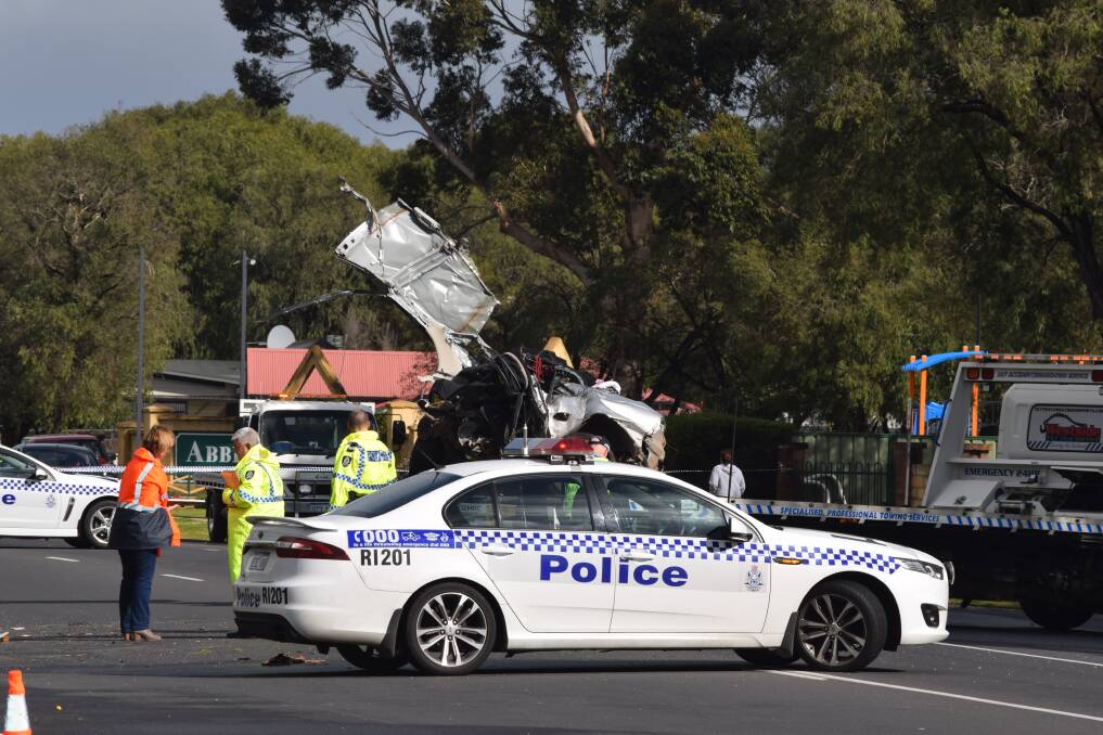 Internal Affairs and Major Crash Investigation Unit are investigating a car accident on the Bussell Highway in Broadwater after the vehicle failed to stop for police.