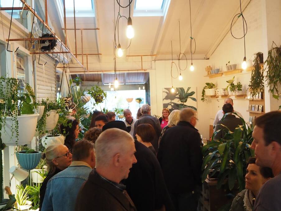 Leaf Love's launch party saw the new store packed to the brim on Friday night, despite horrible weather outside.