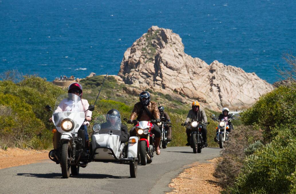 More than 20 riders rode from the Busselton Jetty to Sugar Loaf Rock, along Eagle Bay Road and through to Meelup Beach before ending in Dunsborough. 