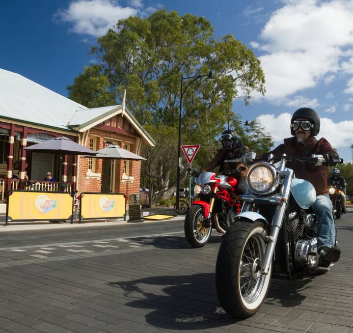 Busselton's inaugural Distinguished Gentleman’s Ride raised more than $1000 for prostate cancer research and suicide prevention. Photos by Natural Reflections Photography's Tracy and Frank Cotton. 