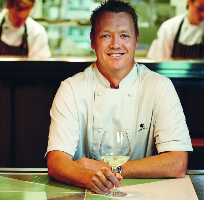The West Australian Good Food Guide 2015 Chef of the Year, Aaron Carr. 