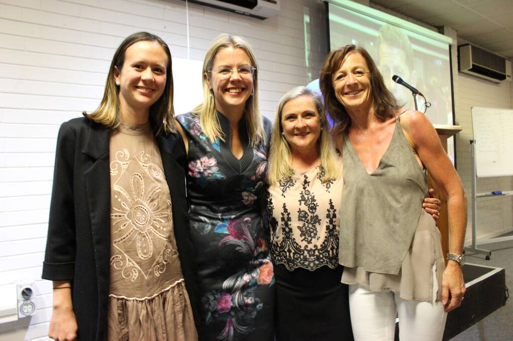 Vasse MP Libby Mettam, pictured here with her staff, celebrating their win at the Esplanade Hotel. Picture: Ivy James  