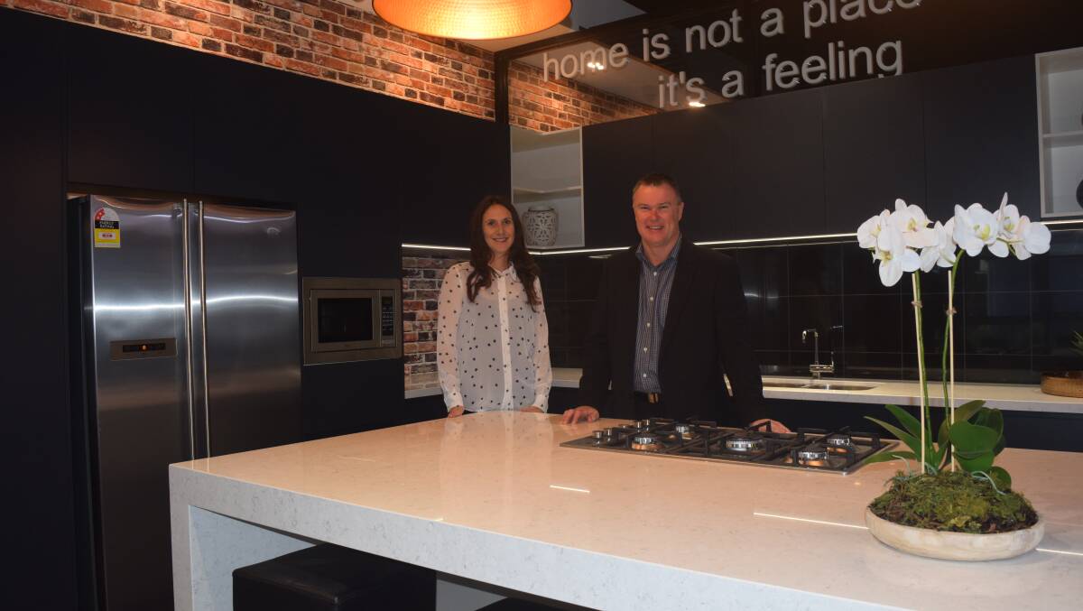 Marketing Manager Brooke Thomas with South West General Manager, Daryl Brough in the new Busselton office. 