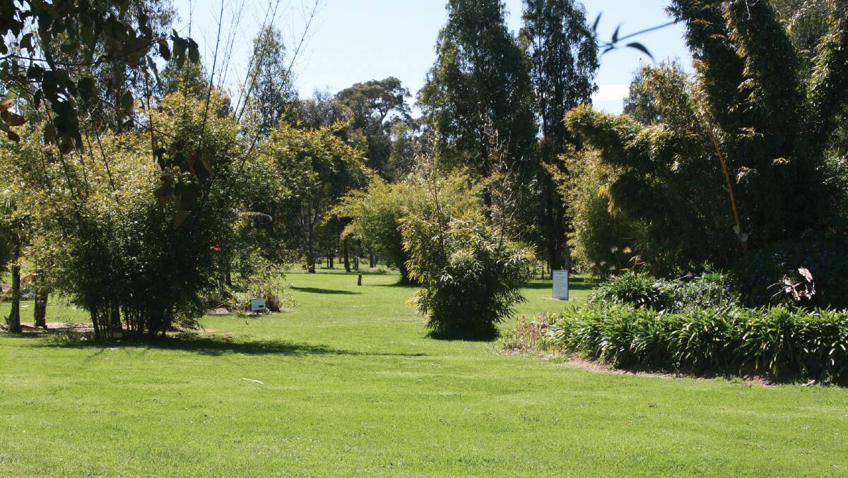 The fairways and gardens at Chilli Waters, Wilyabrup.