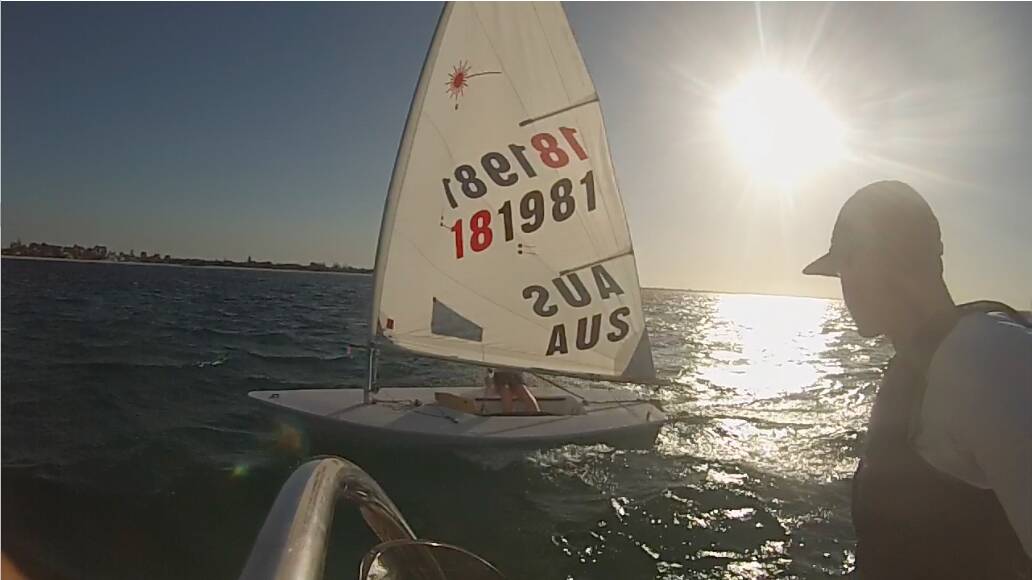  Excellent wind conditions made for great twilight sailing on Friday evening. Photo supplied.