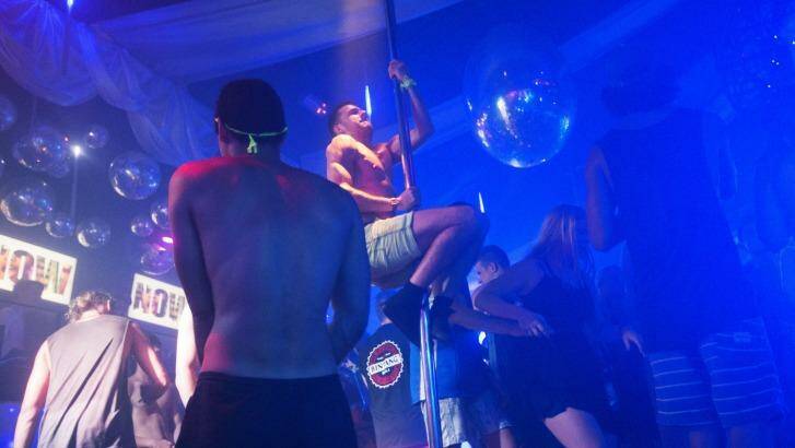 Party zone: the dance floor at Bounty nightclub.  Photo: Nic Walker