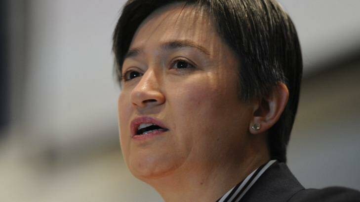 Labor Senate leader Penny Wong has flagged the opposition's intent over a Senate motion on a banking royal commission that enjoys enough support to ensure its success. Photo: Graham Tidy, Fairfax Media
