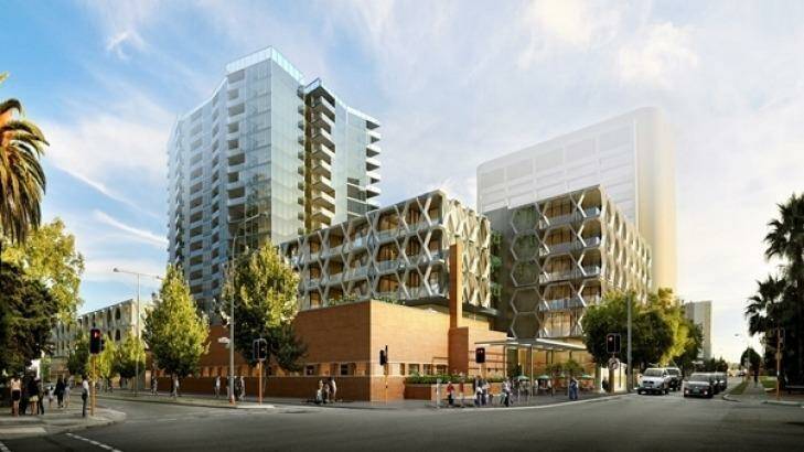 An artist's impression of the proposed Riverside development. Photo: WA Government