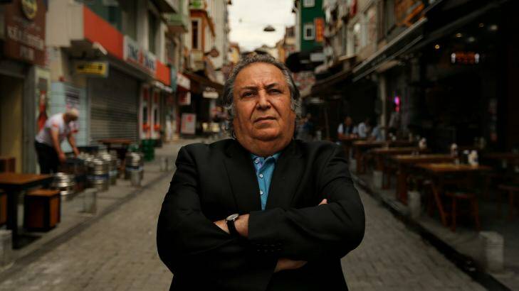 'It's divine justice': lawyer Celal Ulgen in the streets of Istanbul. Photo: Kate Geraghty