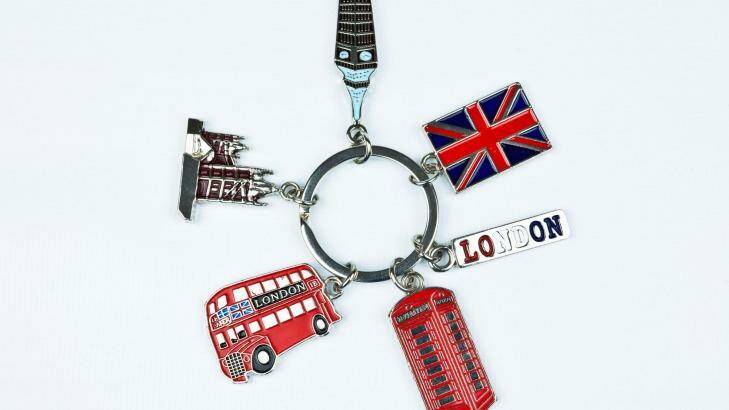 London souvenir key ring.
 Photo:  Alamy 