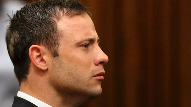 Oscar Pistorius listens to the verdict in his trial at the high court in Pretoria. Photo: SIPHIWE SIBEKO