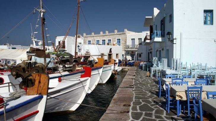 Naousa, Paros: The Greek islands are the perfect setting for romance. Photo: Supplied