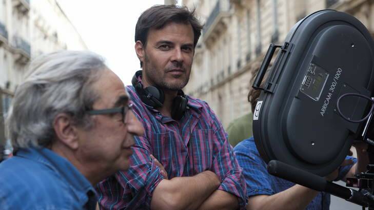 Director Francois Ozon on the set of his film <i>Young & Beautiful</i>.