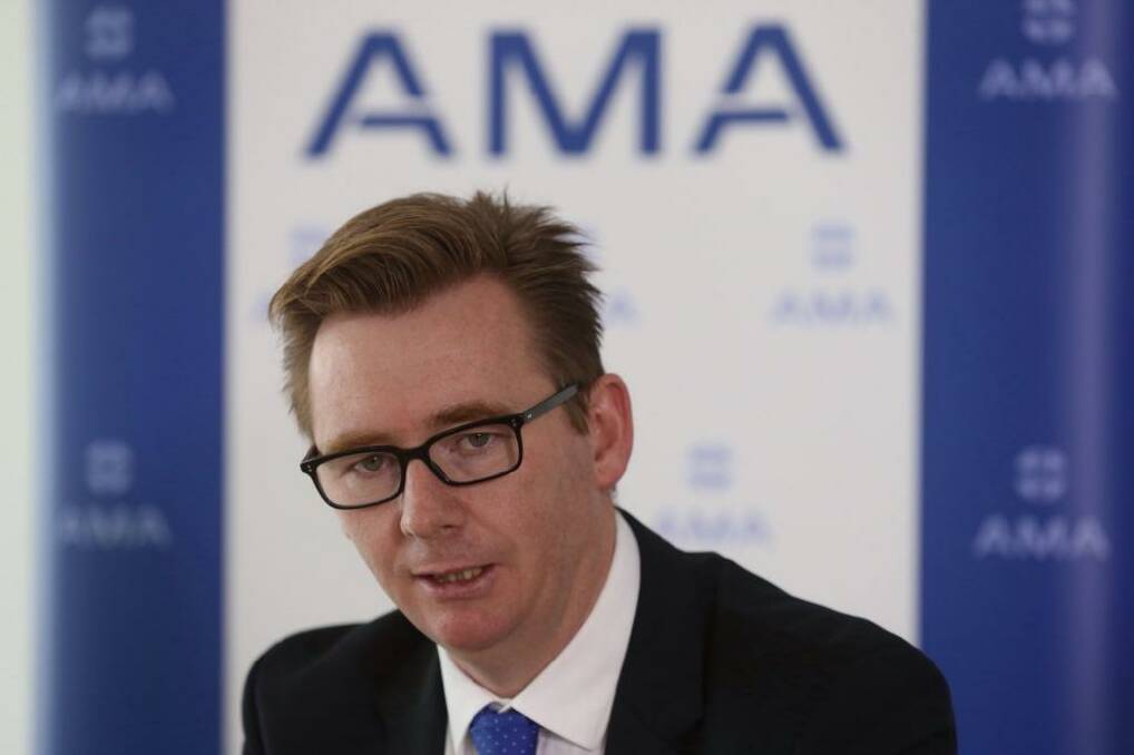 Sick of the government's talks on Ebola: AMA President Brian Owler.  Photo: Andrew Meares