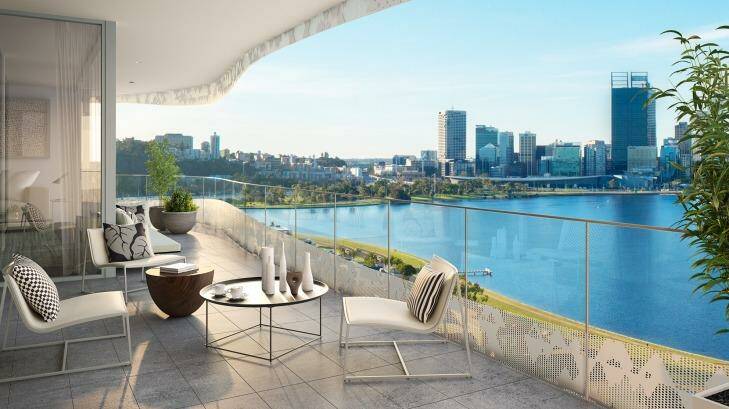 Lumiere was 60 per cent sold within three weeks of its launch, highlighting demand for high-end apartments in Perth. Photo: Supplied