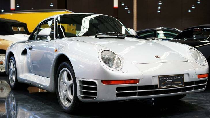 Gosford Classic Car Museum: Porsche 959.
