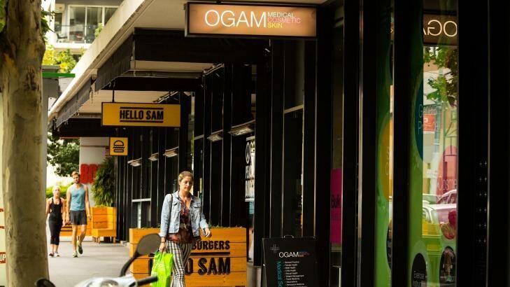 South Yarra's OGAM Clinic in Melbourne, where the iv.me clinic operates. Photo: Chris Hopkins