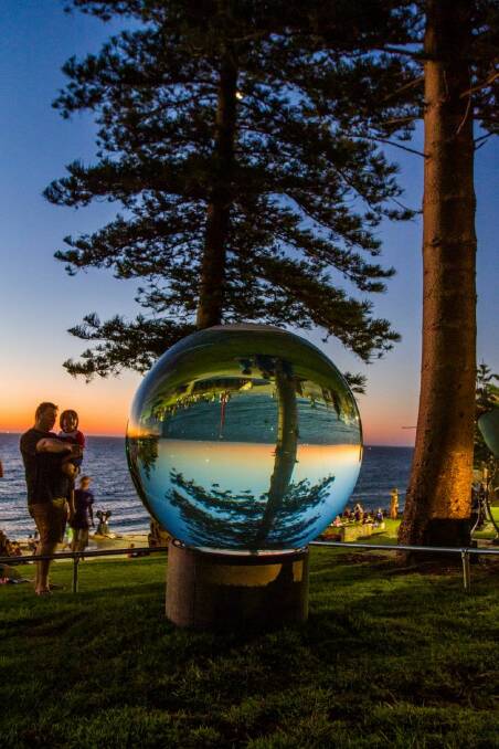 Hypnotic Sculpture by the Sea work wins both People's and Kids' Choice