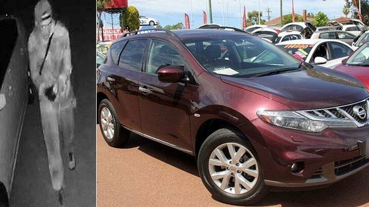 Police say the thieves made away in a stolen car filled with Christmas presents. Photo: WA Police