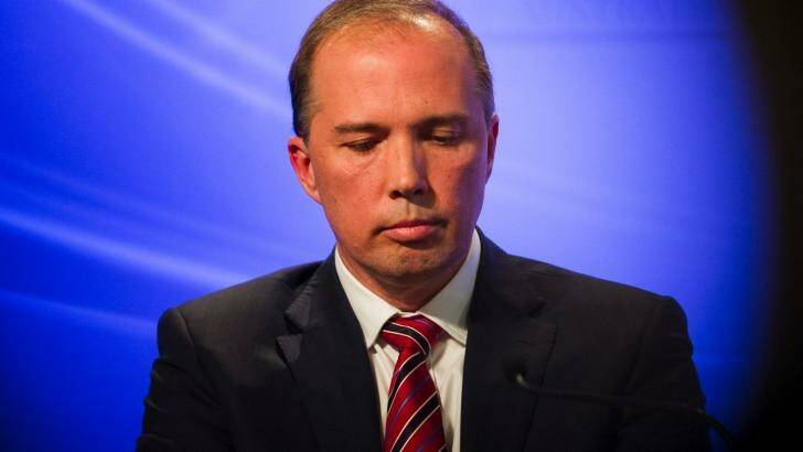Health Minister Peter Dutton has accused the Labor party of playing politics on the Ebola issue.  Photo: Rohan Thomson