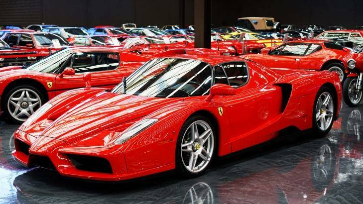 Gosford Classic Car Museum: Ferrari Enzo.