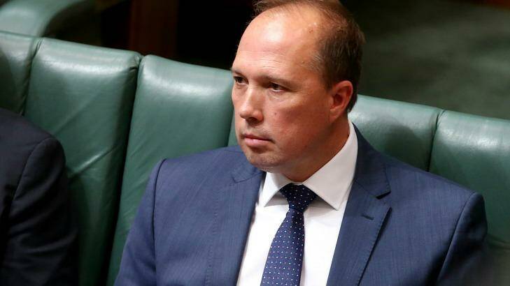 Malcolm Fraser made mistakes: Immigration Minister Peter Dutton. Photo: Alex Ellinghausen