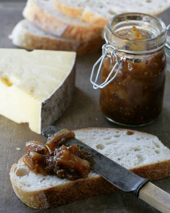 Jane and Jeremy Strode's green tomato chutney <a href="http://www.goodfood.com.au/good-food/cook/recipe/green-tomato-chutney-20111018-29w9q.html"><b>(recipe here).</b></a> Photo: Natalie Boog
