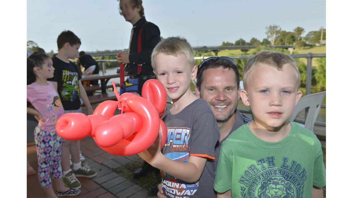 MAITLAND: Crowds gathered along the banks of the Hunter River at Maitland to ring in the new year.