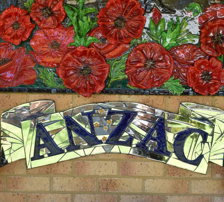 Spectacular ANZAC wall mural captures the eye