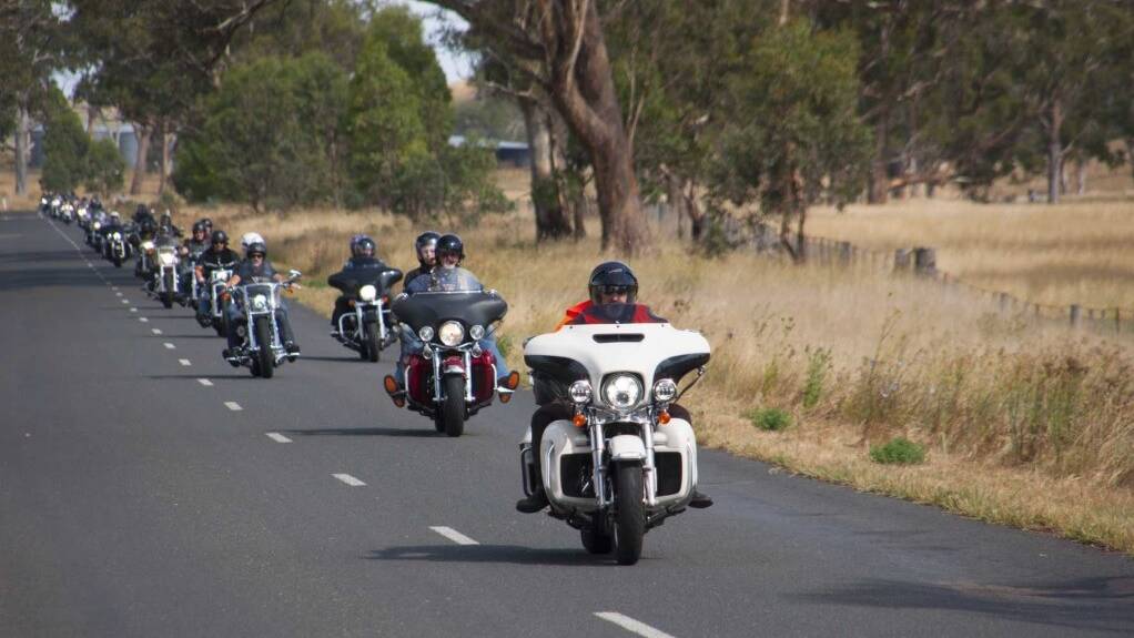 The 2016 WA Harley Owners Group Rally is set to visit Busselton next March. Pictured are riders in the 2015 event. 