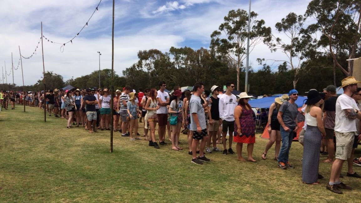 The crowd at Southbound 2015 is growing. Photo: Laura Newey. 
