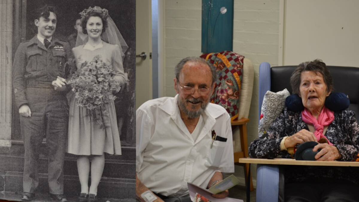 Busselton couple Brian and Mair Walley are celebrating 70 years of marriage. 