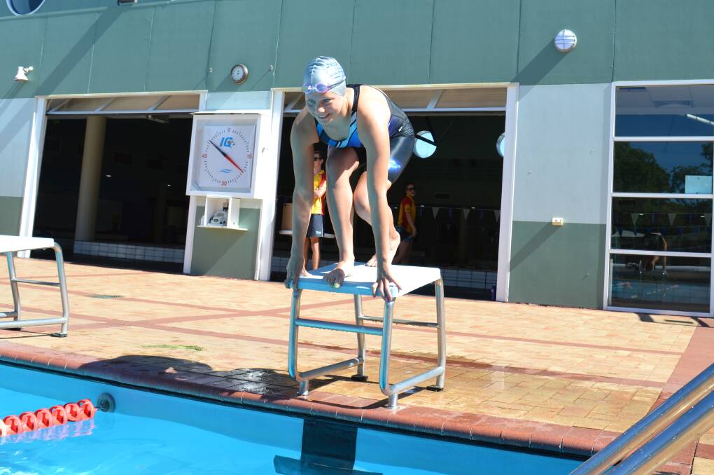 Best-at-meet: Busselton swimmer Cara Viljoen was recently named best-at-meet at the recent WA Country Championships Swimming carnival.
