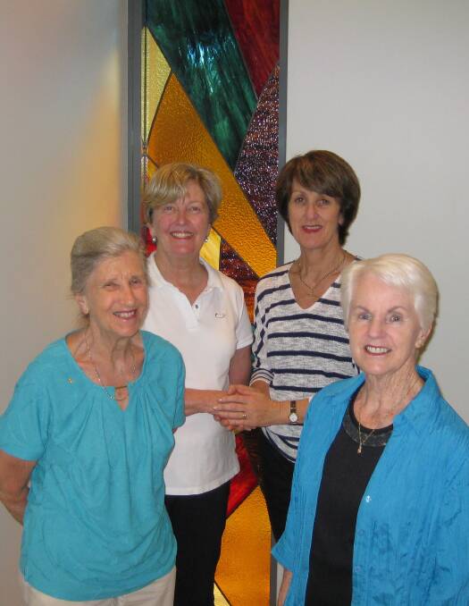 Busselton Hospice volunteers Helen, Mary, Judy and Valerie.
