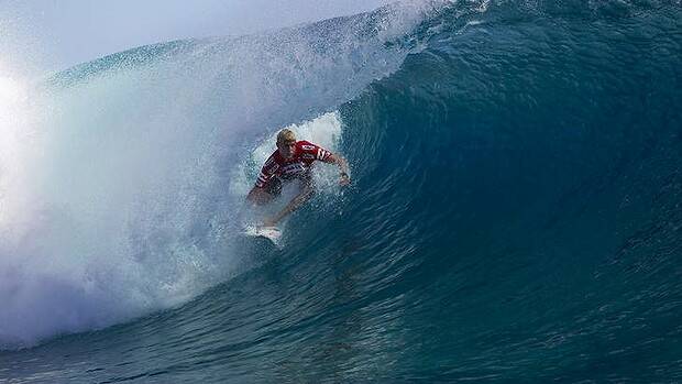 Australian surfing champion Mick Fanning.