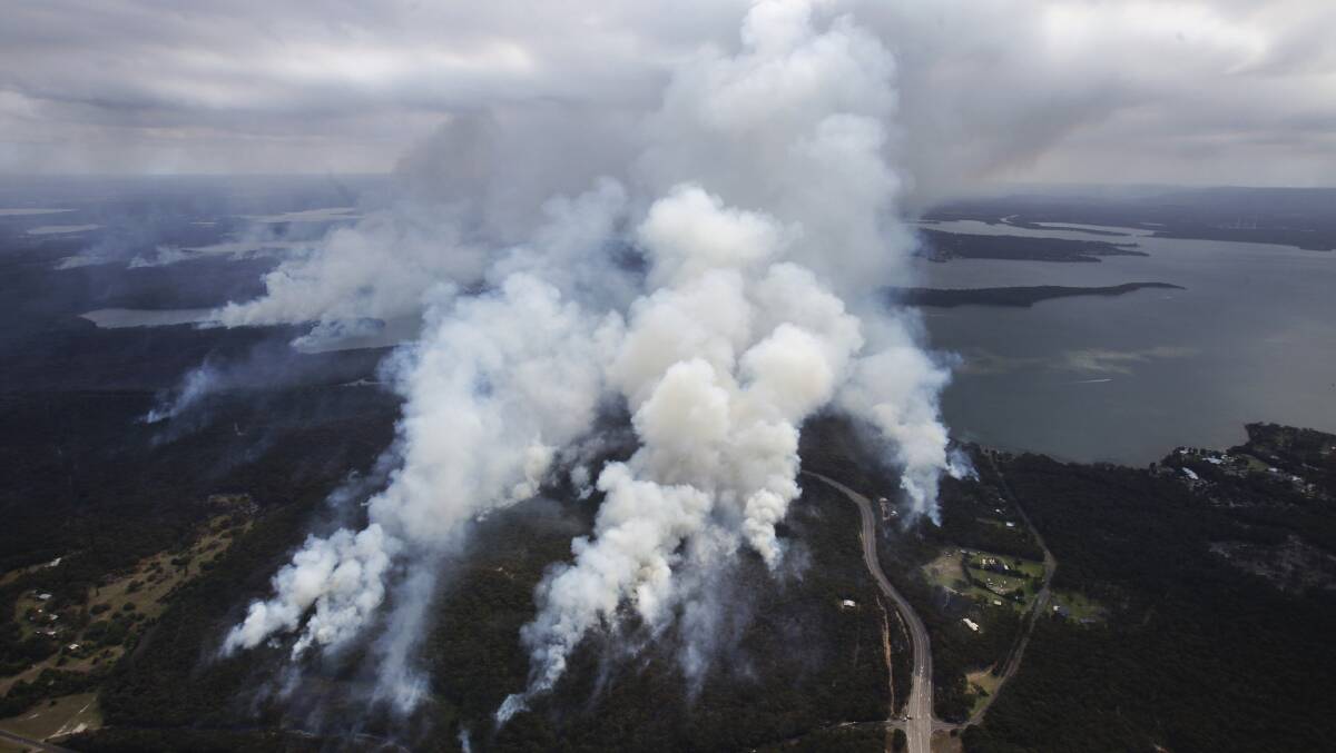 There are prescribed burns occurring south east of Busselton on Tuesday.