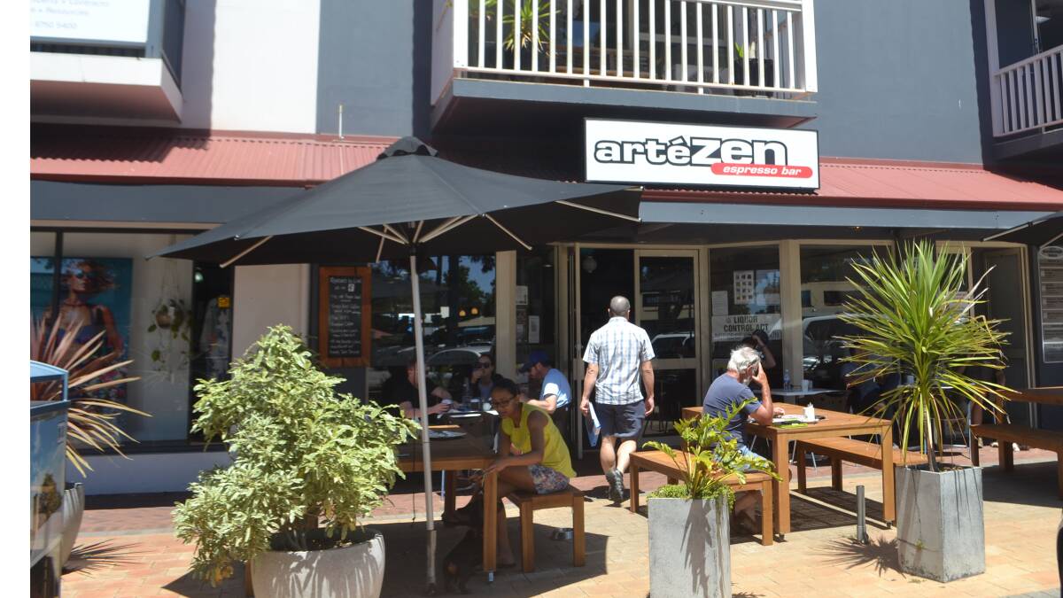 Dunsborough's Artezen cafe is just one of the businesses which profits from the annual Leavers Week.