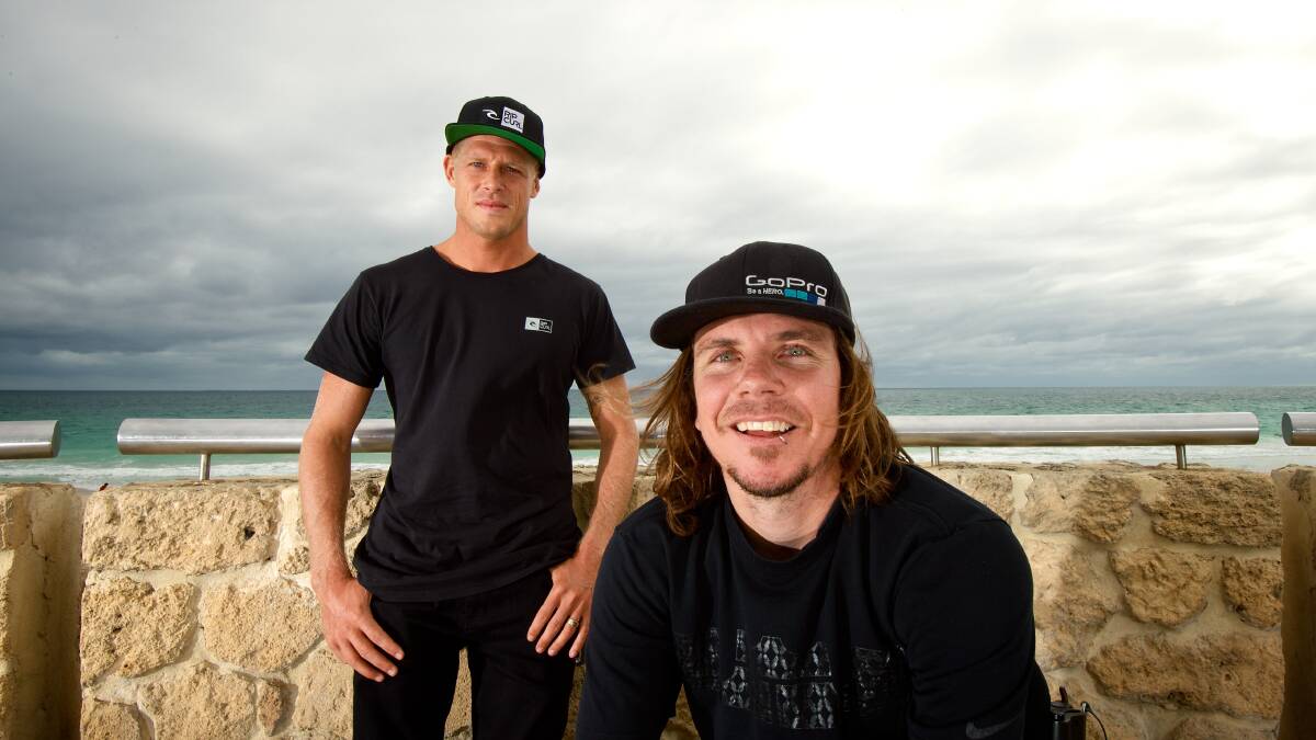 Wings for life ambassadors Mick Fanning and Barney Miller are urging everyone to get on board the event in Busselton.