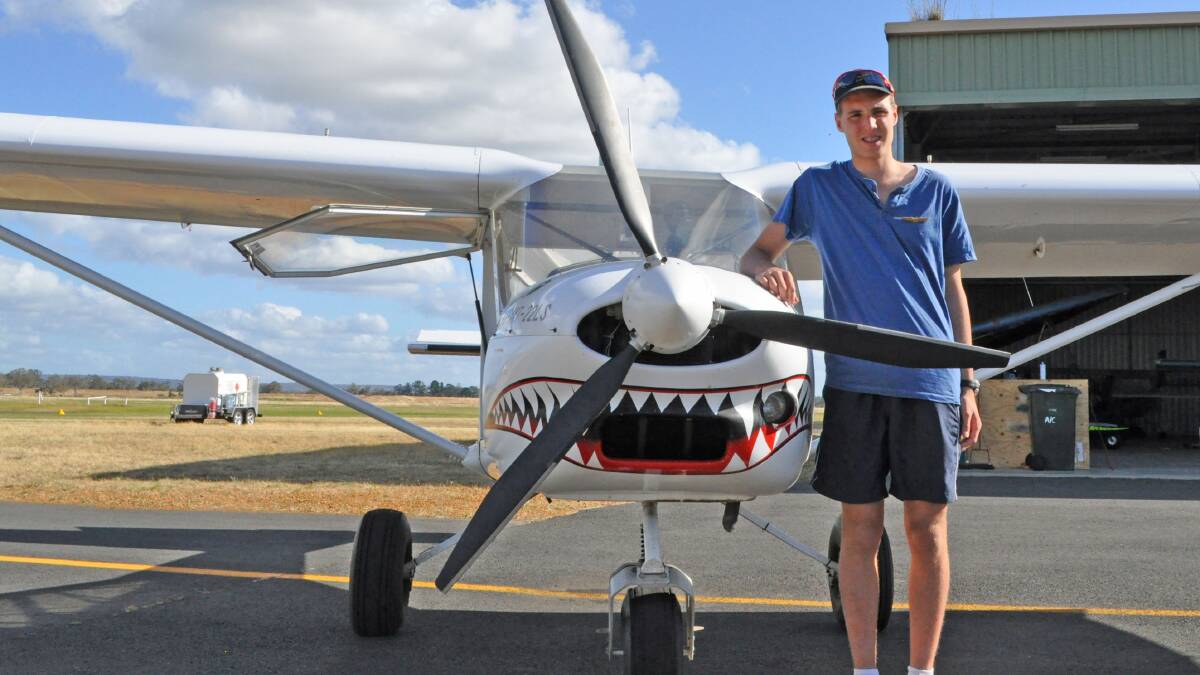 16-year-old DJ Shipton can fly ultra light aircrafts after receiving his pilot license last month.