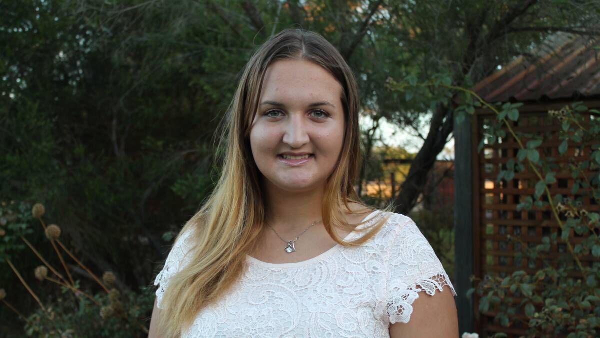 Festival Queen candidate Courtney Callow wishes to act as a role model for the community.