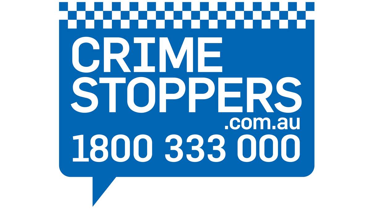 If you have any information contact Crime Stoppers on 1800 333 000. 