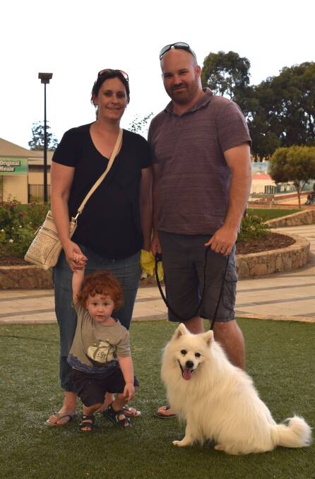 Rebecca, Lachlan, Declan and their dog Sumo were driving to Dunsborough  from Perth this morning when they were diverted off the highway.  
