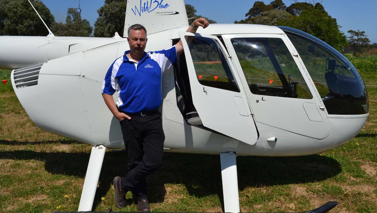 Wild Blue Helicopter owner Brett Campany.